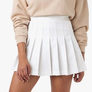 Womens Girl High Waisted Pleated Tennis Skirt School